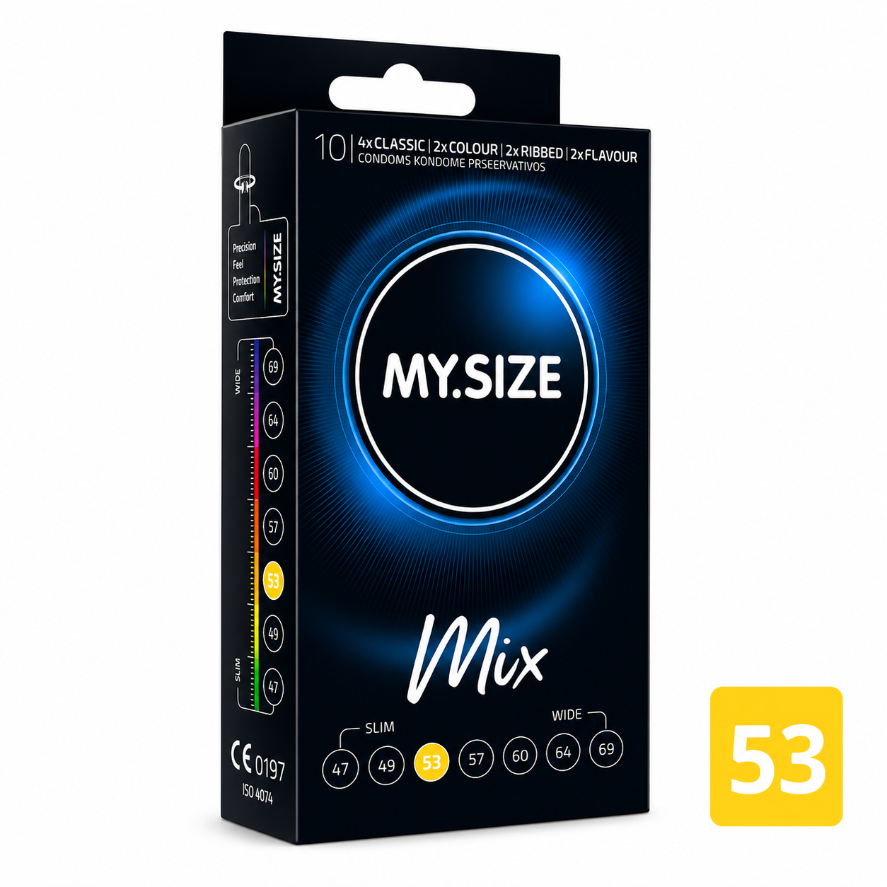 MY.SIZE Mix 53 mm condoms MY.SIZE Mix 53 condoms